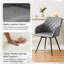 50cm H Upholstered Metal Armchair-1003271443