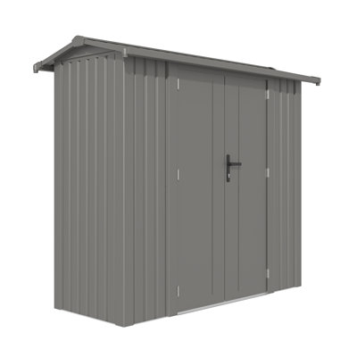 Rowlinson Brentvale Premium Apex Metal Shed 8x4
