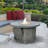 Sunbeam Boa Aluminum Propane/natural Gas Fire Table