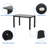 Dining Table, Safety And Easy To Clean,Multi-Function Table-458602243