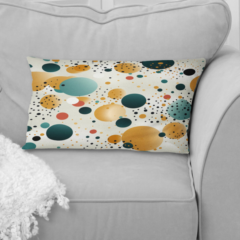 Motif marocain à pois - Coussin abstrait