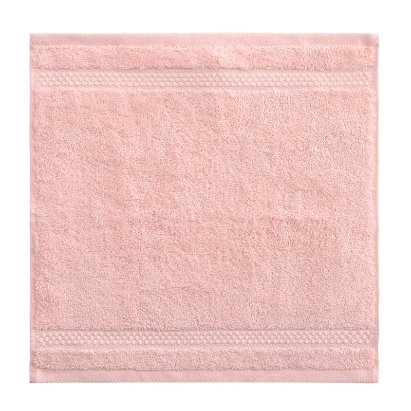 STARLIGHT 100% Turkish Cotton Terrycloth Washcloths, Pink