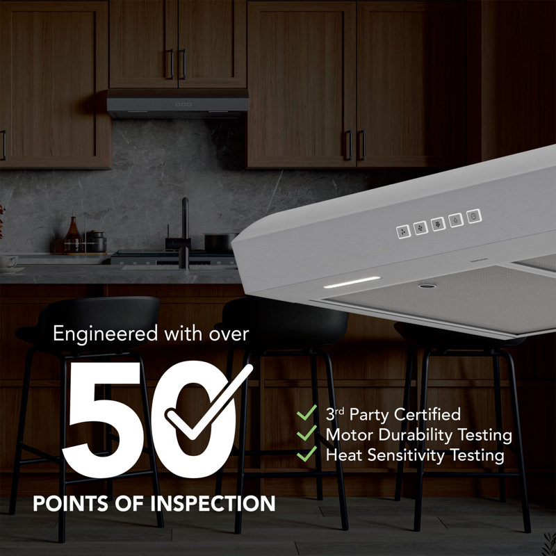 Hotte de cuisine 36 po Broan-NuTone, ENERGY STAR, ventilateur de 350 pi³ / min maximum