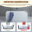 KDK HOME Acrylic Freestanding Soaking Bathtub