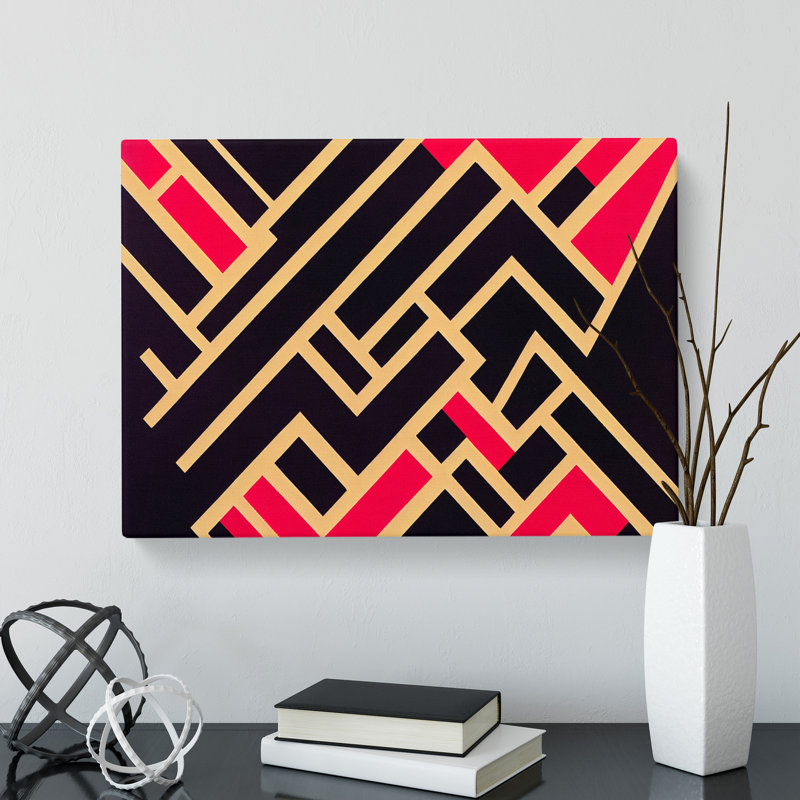 Soulful Abstract Art - Wrapped Canvas, 35cm H x 50cm W x 3cm D