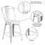Commercial Grade Metal Indoor-Outdoor Barstool with Back-253997545-253997550-253997544