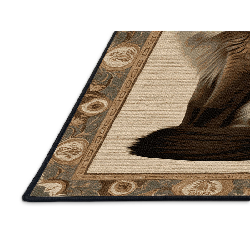  Tapis lavable Balinese Chats, Tapis de couloir 2 pi x 4 pi