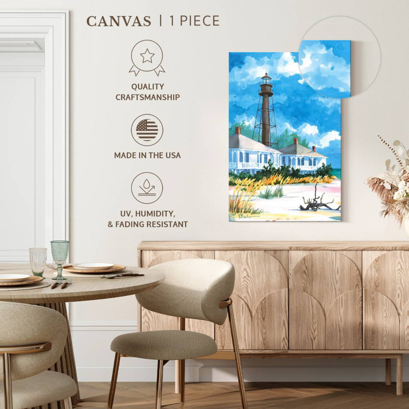 Aletra Sanibel Lighthouse, 24" H x 16" W