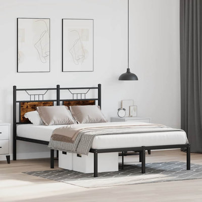 Bed Frame Without Mattress Engineered Wood