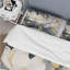 Jaune jaune gris Magnolias Nature Elegance III - ensemble de housse de couette floral - microfibre de polyester-110397612