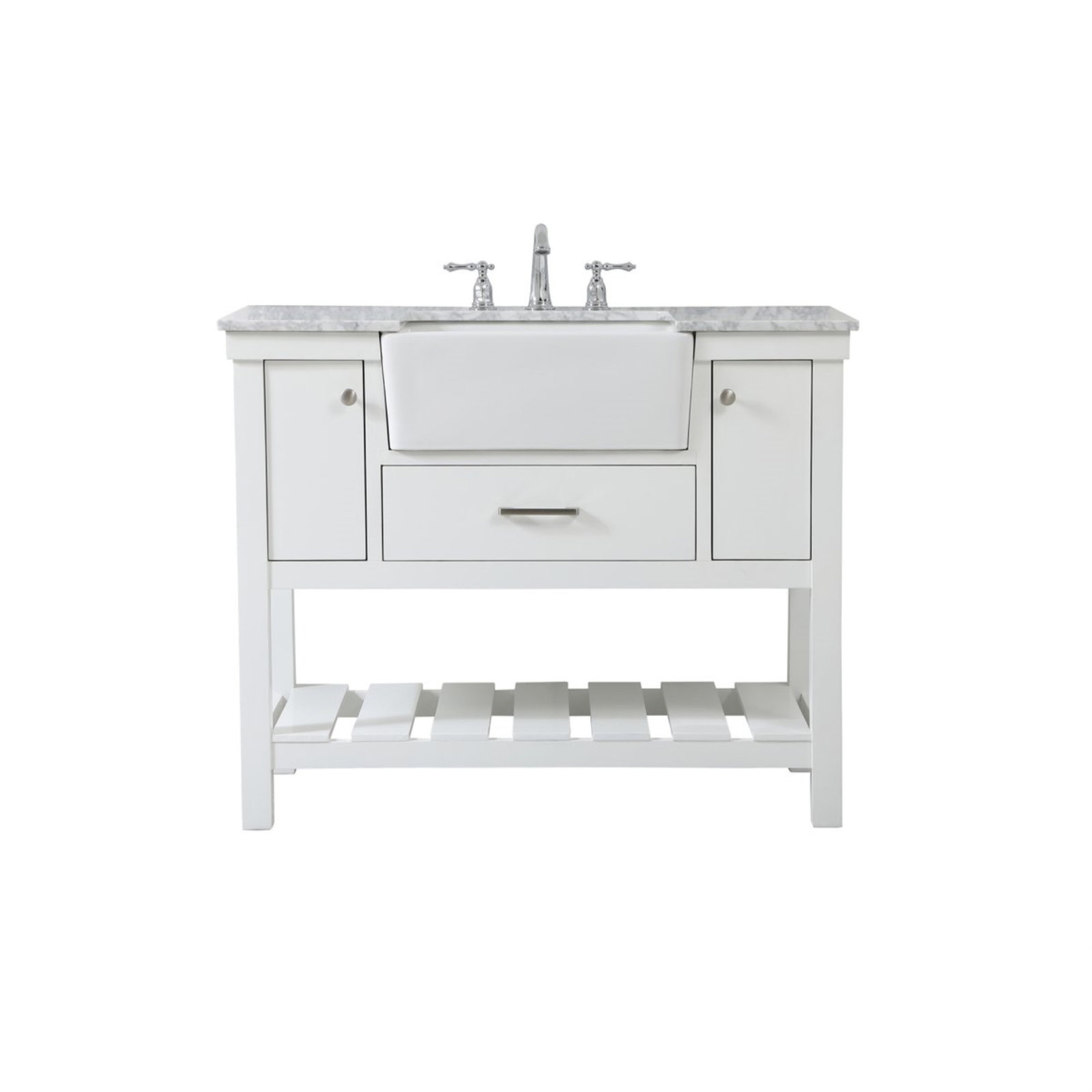 Pelaghia 42'' Single Bathroom Vanity, White