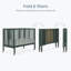 Lit de bébé portatif convertible 2-en-1-1549704031