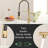 Brisk Gold Kitchen Faucet With Pull Down - 360 Rotatable Head, Single Handle, Brass Character Calming Sink Stream And Spray Functionality, Ceramic Filler, Contemporary Distinction-897756291