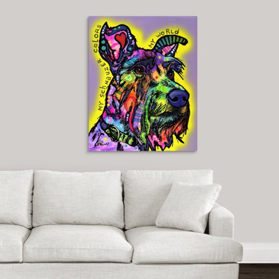" My Schnauzer " by Dean Russo