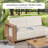 6-Person Modular Wicker Patio Sectional