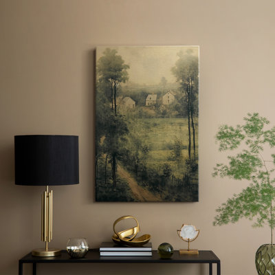 Paysage rétro Lxxxix - galerie enveloppée de cavas