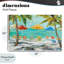 Plaque murale parapluies sous les palmiers, design par Lorenzo Collective-1272153394