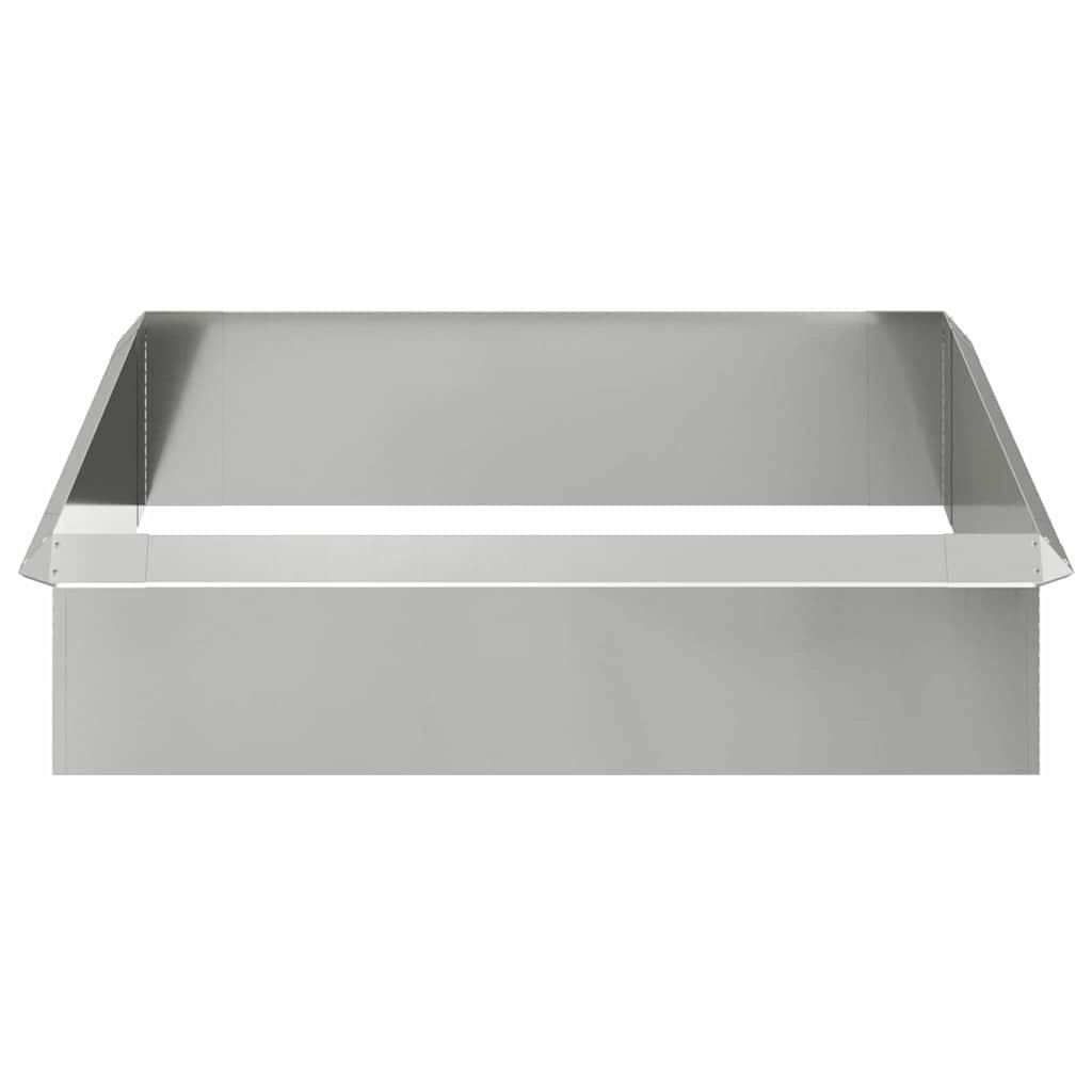 25cm H x 100cm W Galvanised Steel Hardware