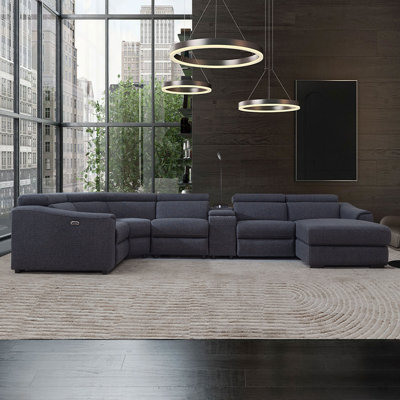 Erinique 6 - Piece Upholstered Sectional by Hokku Designs
