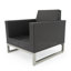 Fauteuil club d'extérieur 2 pièces Identik Sunbrella-100524670-100524674