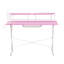 Bureau d'ordinateur de jeu en carbone Modern Techni Sport TS-200 avec tablettes