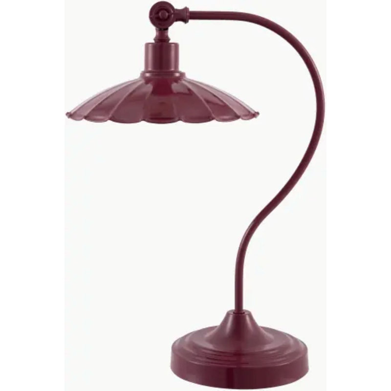 Lampe de table Pavona, Marron, Marron