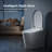  HOROW T39 Smart Bidet Toilet with Auto Open/Close, Auto Flush, Foam Shield, Heated Seat, Ambient Lighting & Built-In Tank, 0.8/1.28 GPF Dual Flush