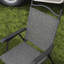 Ensemble de 4 chaises de patio pliantes Outsunny, siège en filet confortable pour l'extérieur, chaises de camping portables et durables avec accoudoirs-1551238711