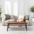 Pine Wood 2 Tiers Rectangle Coffee Table