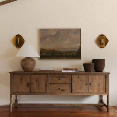 American-style vintage entrance  cabinet