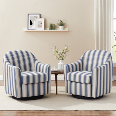 Set Of 2 29.92In Swivel Accent Chair