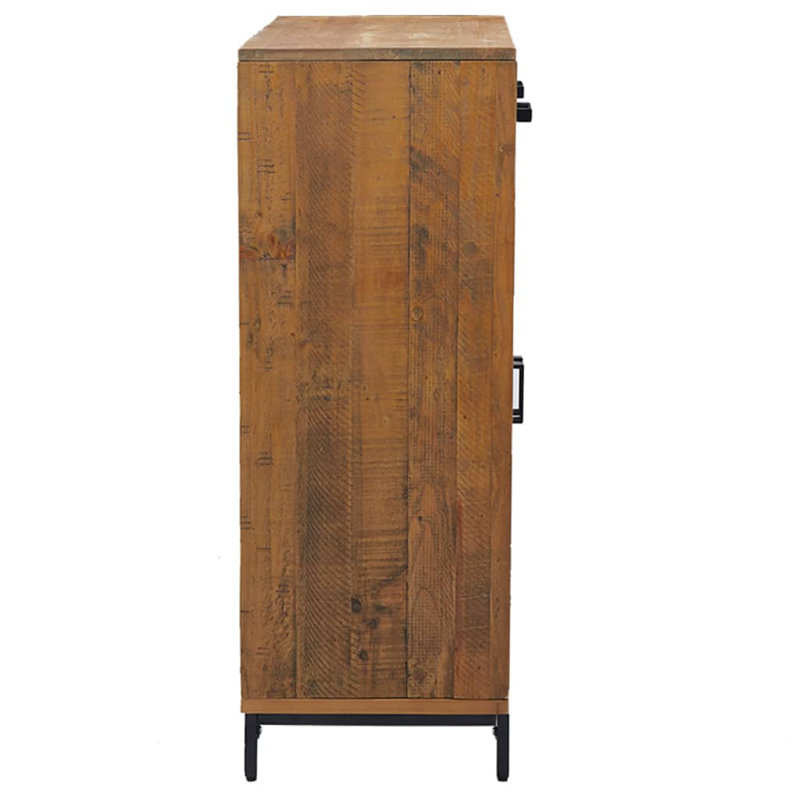 4 Pair Shoe Rack, Brown
