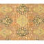 High-Quality Hand-Knotted Rust And Gold Area Rug
