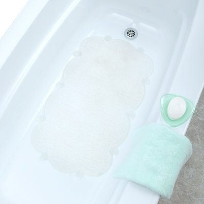 Loehr Plastic / Acrylic Non-Slip Bath Rug