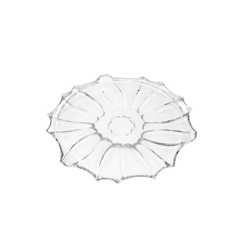 House Of Hampton® Springville Crystal Platter