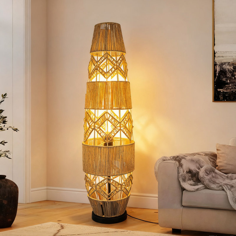 93.5cm Column Floor Lamp Set