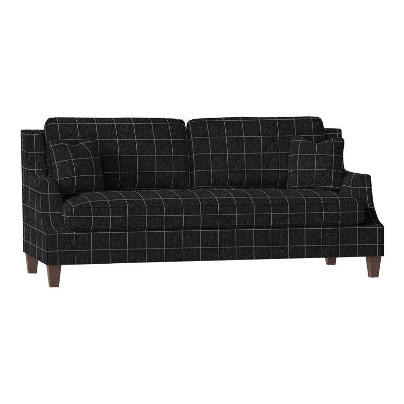 Savannah Sofa, Hazelnut, Perigold Youngman Ebony