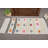 Antique Turkish Beige Oushak Rug Featuring Vintage Patterns Perfect for Entryways