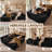 Felton 109'' Upholstered Modular L-Shaped Sectional Sofa Couch Set Boneless Reversible & Spacious for Small Space No Assembly Required-60238332