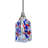 Kayme 1 - Light Silver Single Pendant