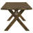 Carbon Knotty Nutmeg Rectangular Dining Table