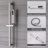 SlideLux All-In-One Kit with Rough in-Valve-63308442
