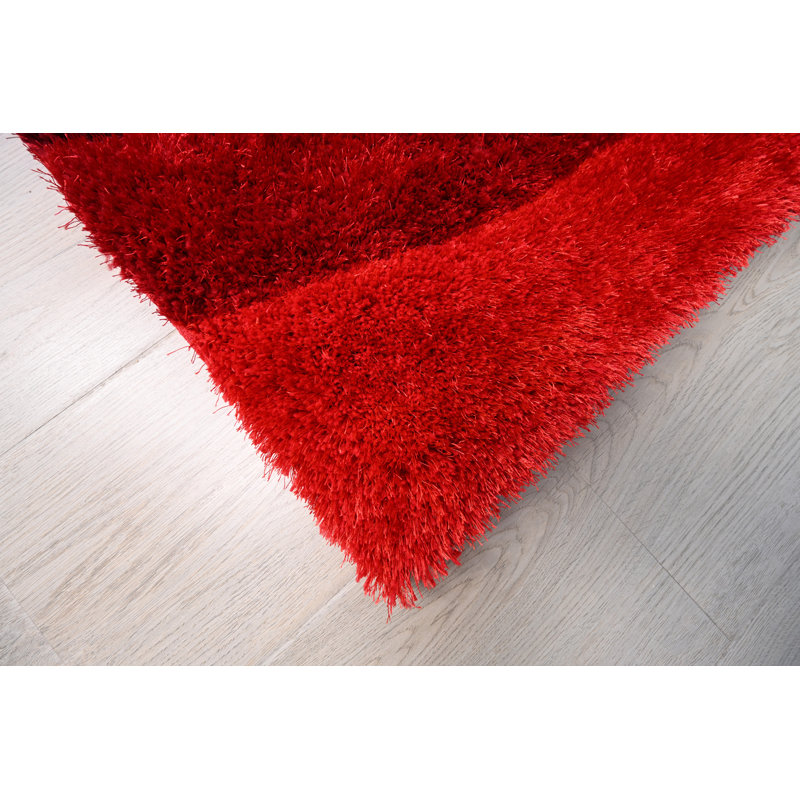 Tapis touffeté à la main «3D Shaggy», Rectangle 5 pi x 7 pi