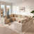 Velours côtelé beige