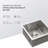 13 Inch Undermount Sink - 13"X15"X9" Undermount Stainless Steel Kitchen Sink 18 Gauge 9 Inch Deep Single Bowl Kitchen Sink Basin