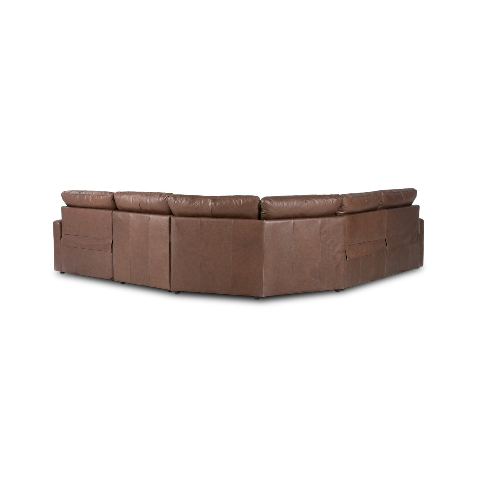 Genuine Leather L-Sectional
