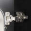 Meuble-lavabo moderne de 24 pouces avec lavabo en céramique et porte en verre Moru-2021553146