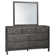Commode double 7 tiroirs avec miroir Wasdale