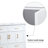 48" Bathroom Vanity With Ceramic Sink Combo, Abundant Storage Cabinet-679911543