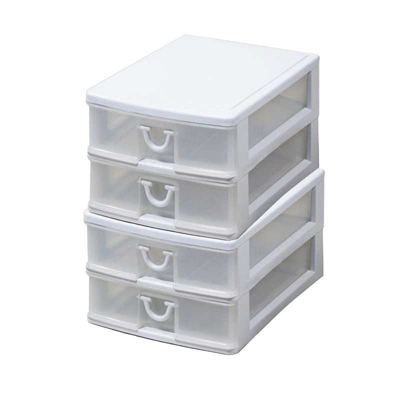 2 Drawer Stackable Drawer